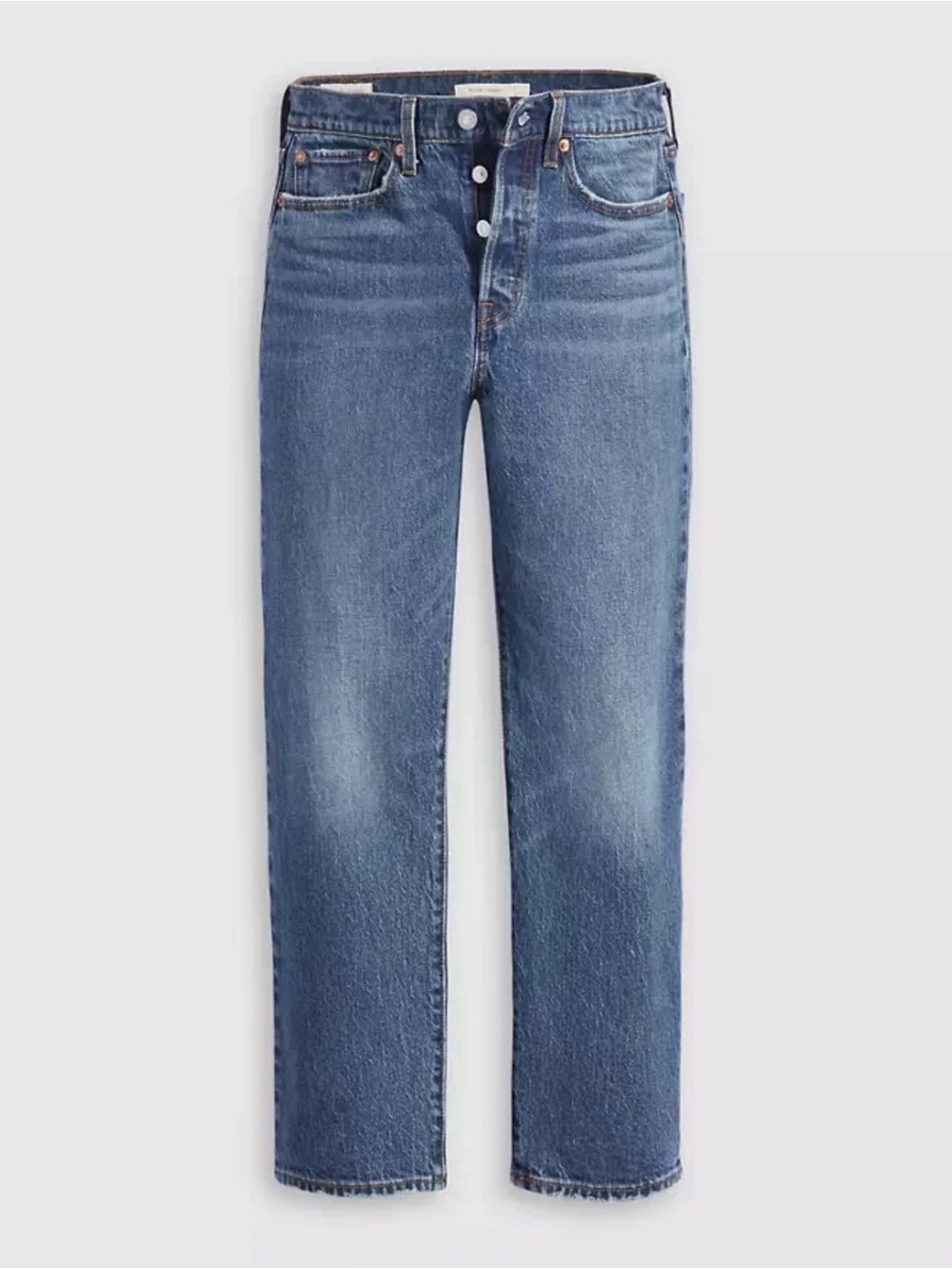 Levi's Women's Wedgie Straight Jeans in Medium Blue Denim